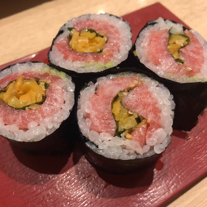 トロタク巻(まぐろ人 吉祥寺店)