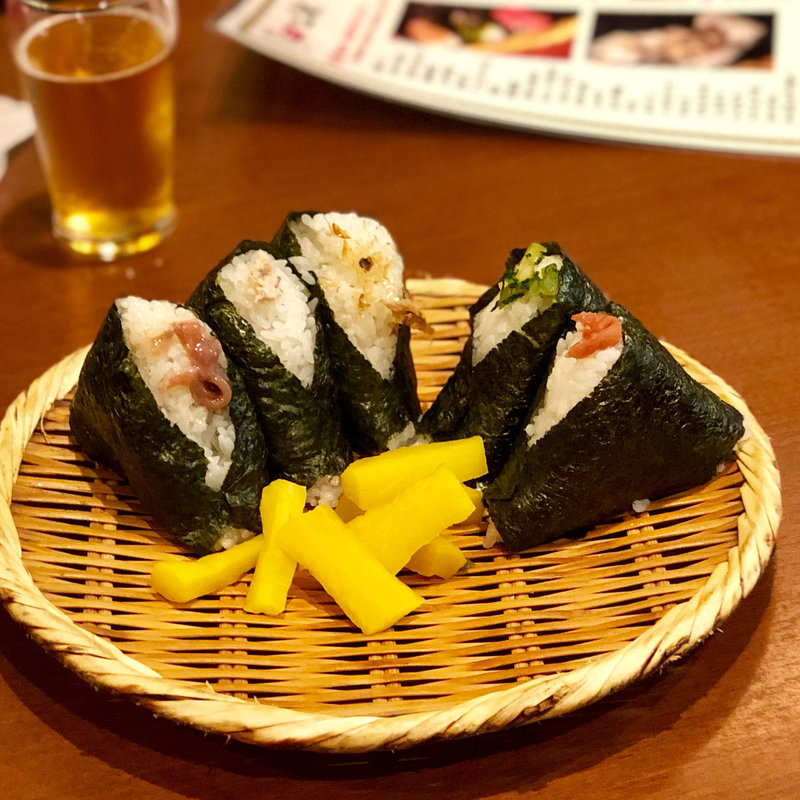 おにぎり　野沢菜(かにや 本店 )