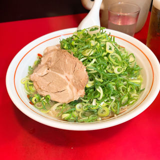 博多ネギぼっこしラーメン(博多長浜屋台やまちゃん 銀座店)