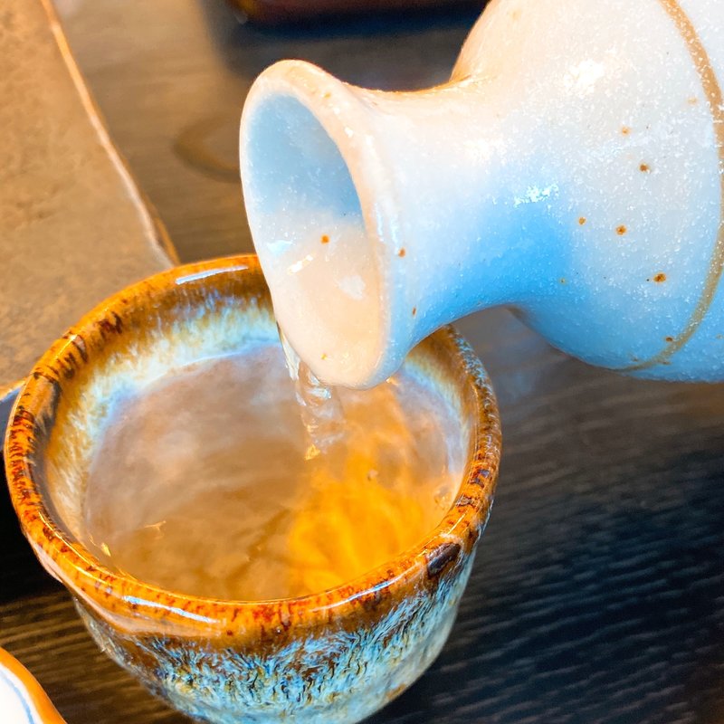 銘酒（女城主・一合）(石挽手打めん処風庵)