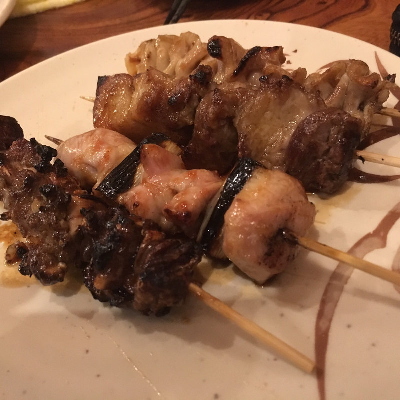 もつ焼セット/タレ(加賀屋 船橋店 )