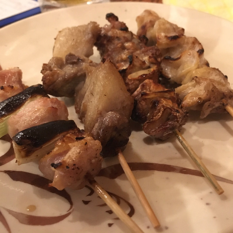 もつ焼セット/塩(加賀屋 船橋店 )