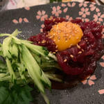 桜ユッケ(美味ぇ津゛ （うめづ）)