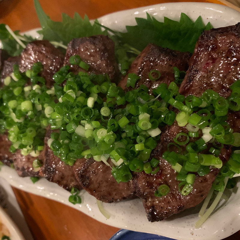 ハツのステーキ(美味ぇ津゛ （うめづ）)