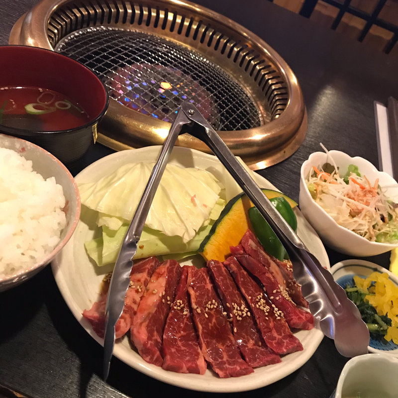 ハラミ定食(焼肉ハウス北山 )