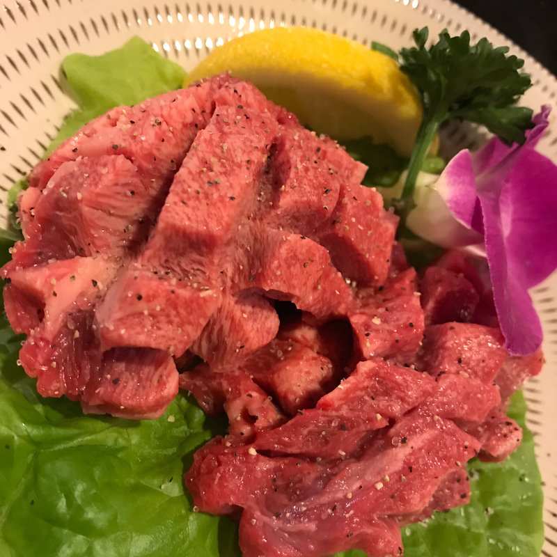 厚切り塩タン(焼肉ハウス北山 )