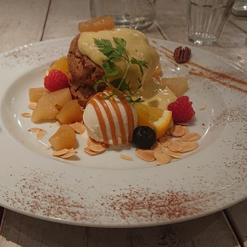 りんごと紅茶のグルテンフリーパンケーキ(アインソフ　ジャーニー （AINSOPH.JOURNEY）)