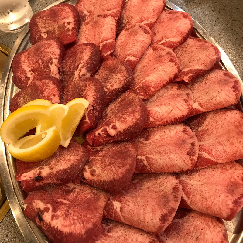 タン塩(焼肉まつや)