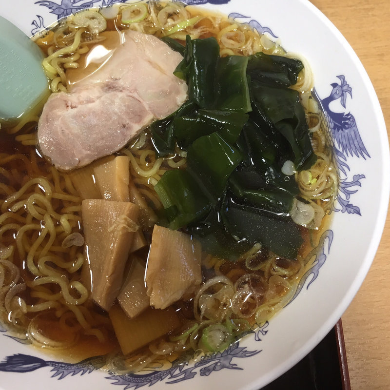 正油ラーメン(梅もと 船橋店)