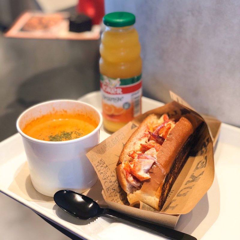 ソフトドリンク&スープセット(LUKE’S LOBSTER 渋谷ストリーム店)