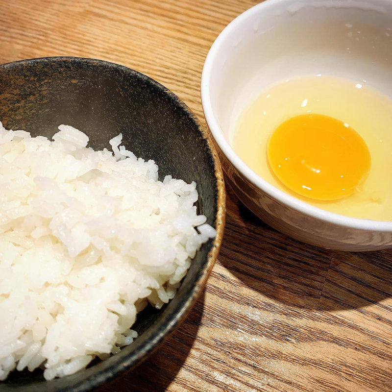 玉子かけご飯(麺屋ぬかじ)