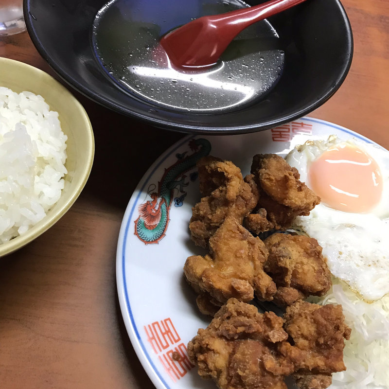 日替り定食（唐揚げ）(中華料理 八番)