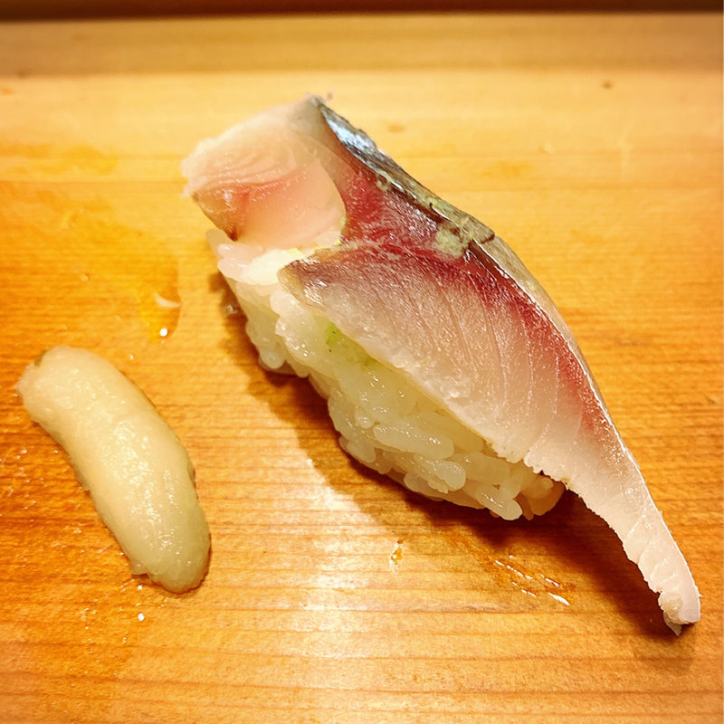 しめ鯖のにぎり寿司(鮨乃家かわごえ )