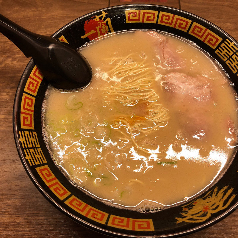 ラーメン(一蘭 あべの店)