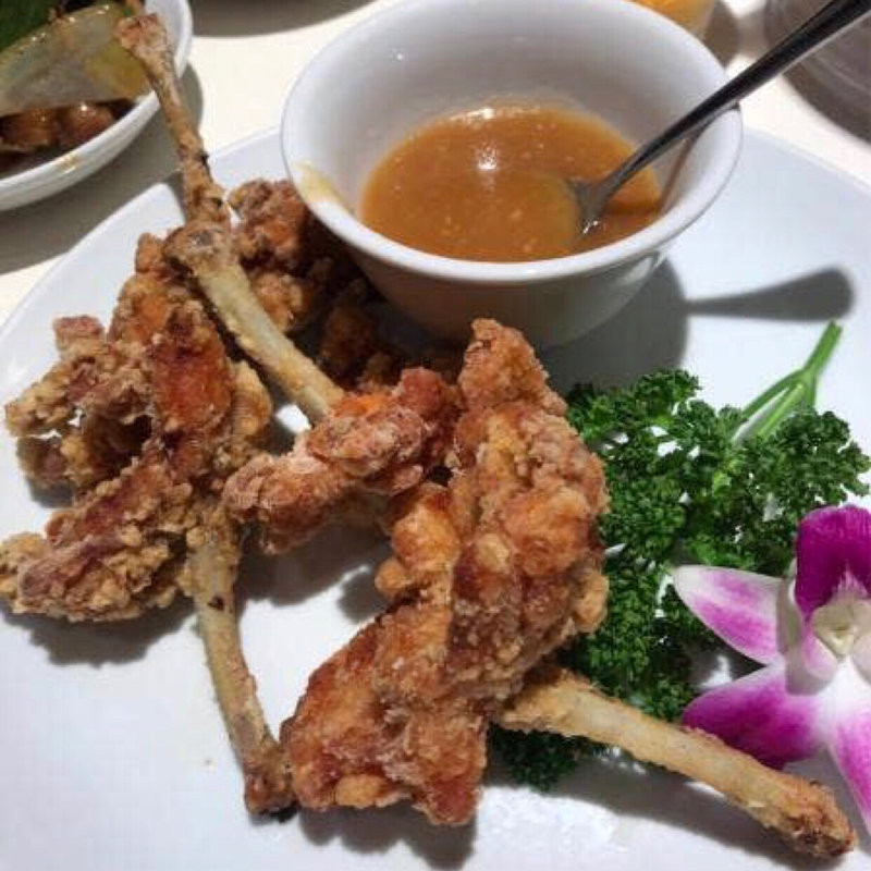 チューリップの唐揚げ梅味噌ダレ(謝甜記 貮号店)