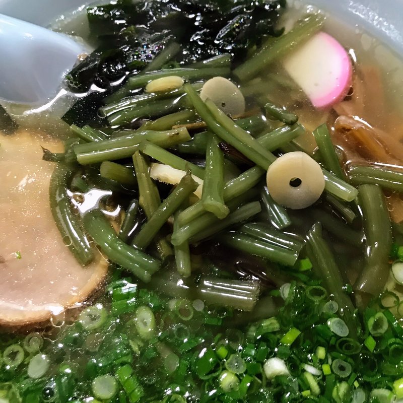 山菜ラーメン(ラーメンハウス大和)