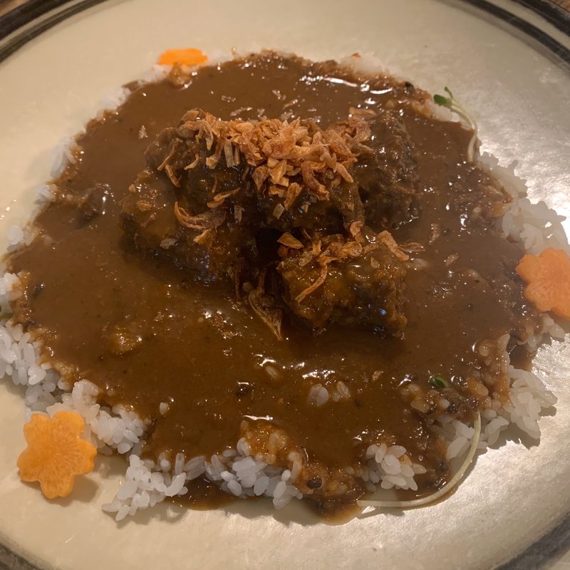 ビーフカレー(北沢カレー食堂 茄子おやじ)