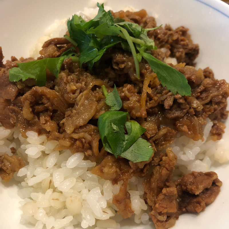 牛しぐれ丼(栄茶屋 本店)