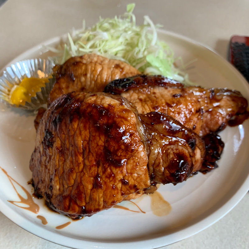 生姜焼き定食(とんかつ後楽)