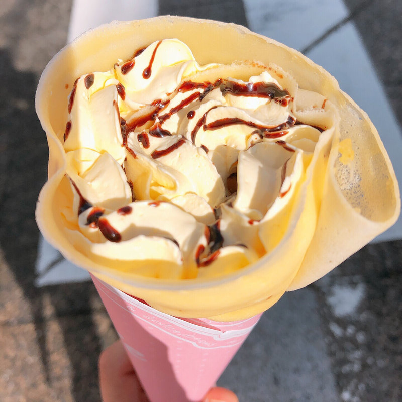 カスタードチョコクレープ(オーバインミー(O Banh Mi))