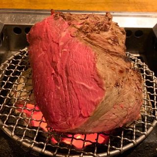 肉のヒマラヤ ハーフ(焚火家)