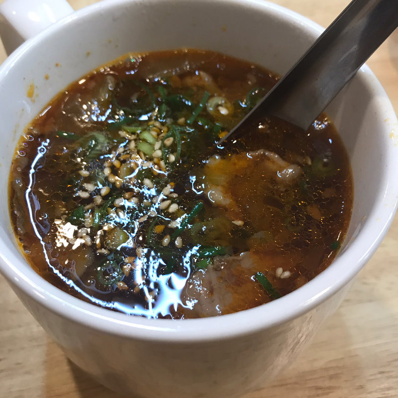 雑炊(焼肉 溺れる牛)