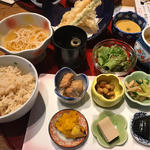 天ぷら定食(京風もんと熟成肉 文蔵)