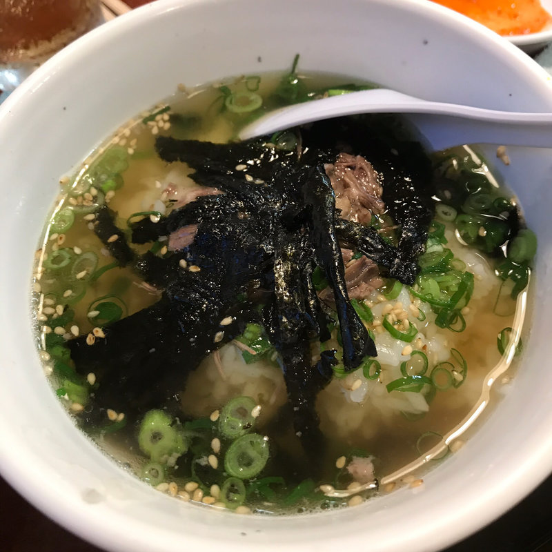 テール雑炊(薩摩の久保)