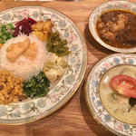 ランチ(ハーフ&ハーフ)(curry シバ)