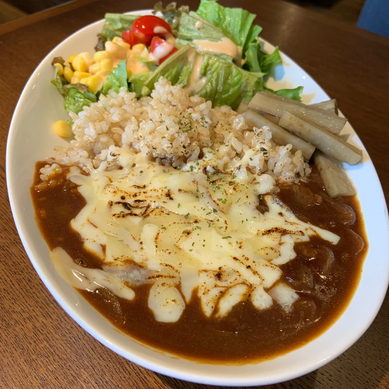 玄米　いつものカレープレート(サンリンシャ （san-rin-sya）)