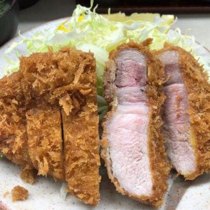 特上ロースかつ定食 (とんかつ繁)