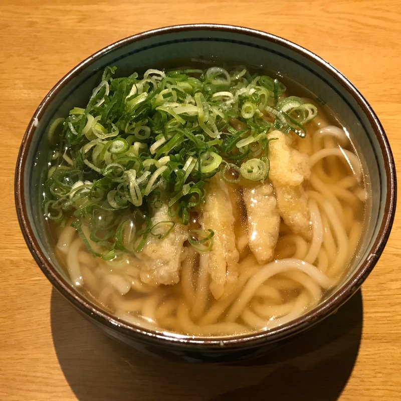 ゴボウ天うどん（大盛）(ウエスト 那の川店(うどん))