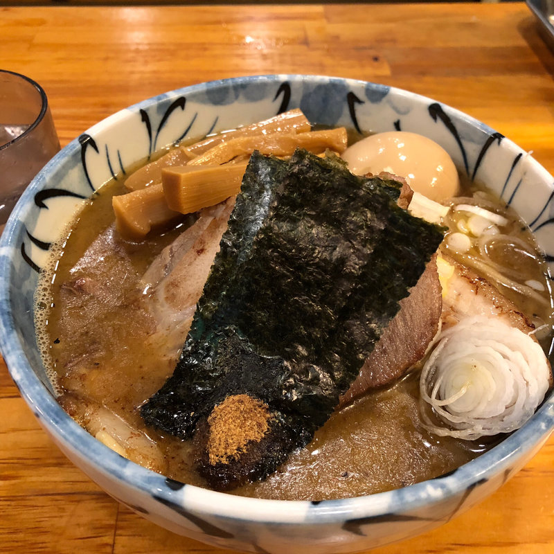 らーめん 特製トッピング(自家製麺 然)
