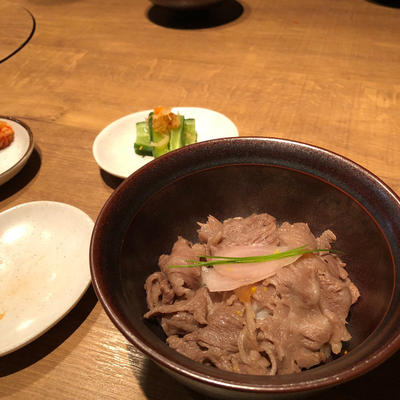 牛丼(炭火焼肉なかはら )