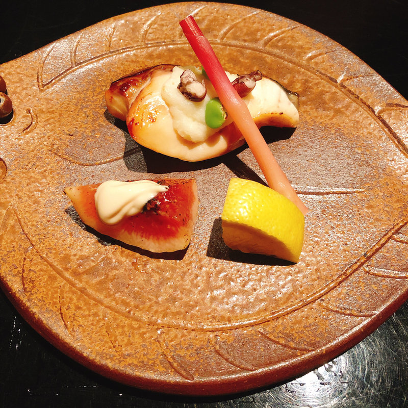 焼物(寿司はせ川西麻布店)