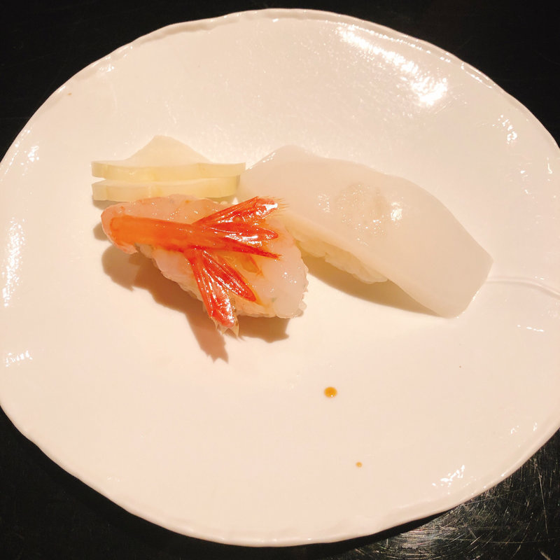 寿司(寿司はせ川西麻布店)