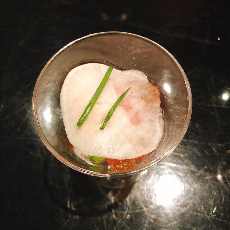 酢の物(寿司はせ川西麻布店)