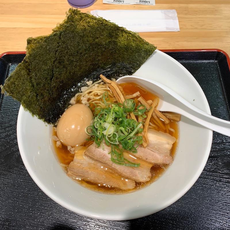 背脂煮干中華そば　醤油スペシャル(催事メニュー)(まるはBEYOND)