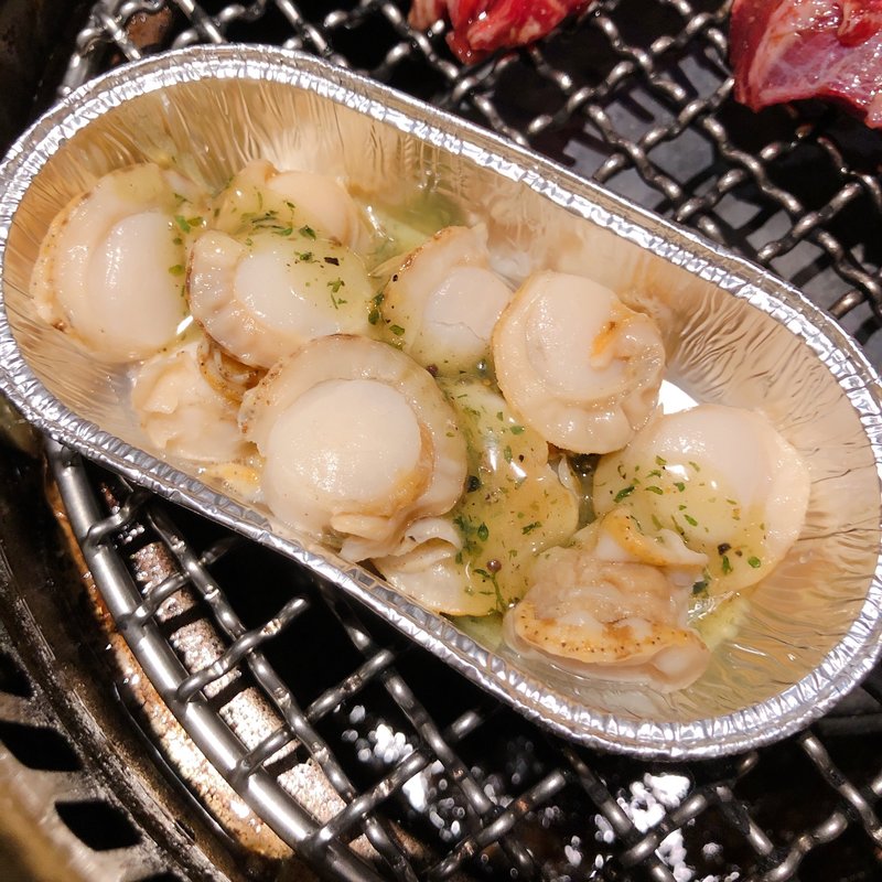 ホタテバターホイル焼き(焼肉ぐりぐり家 伊川谷店)