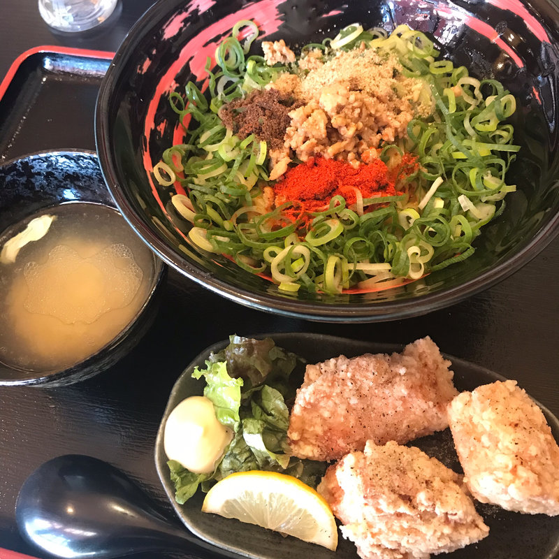 汁なし坦々麺(四川麻婆専門店 ホントのしあわせ)