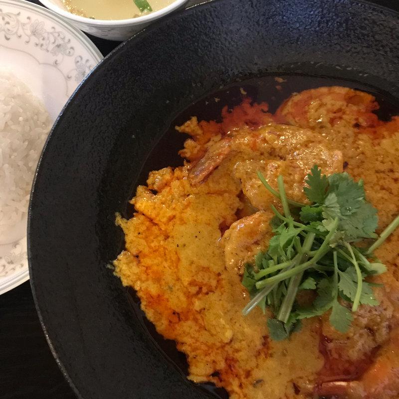 ココナッツカリープラウン(シンガポールシーフードリパブリック)