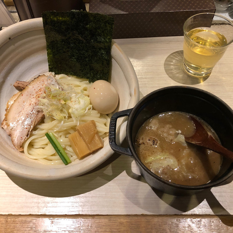 もつつけ麺 全部のせ(ほそ道 )