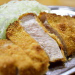 ロースカツ定食(とんかつ 万平)