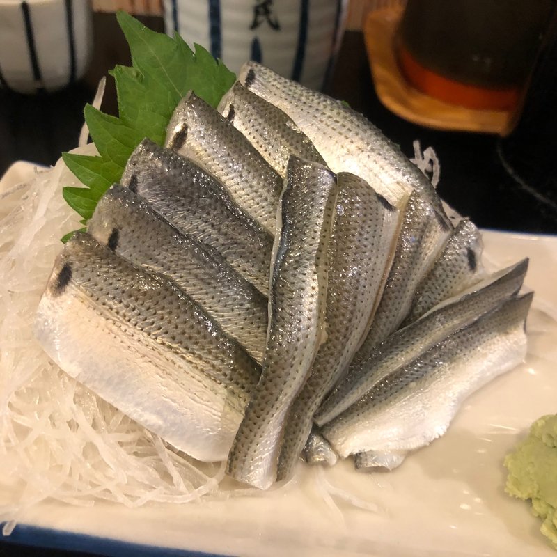 コハダの刺身(ほろよい )