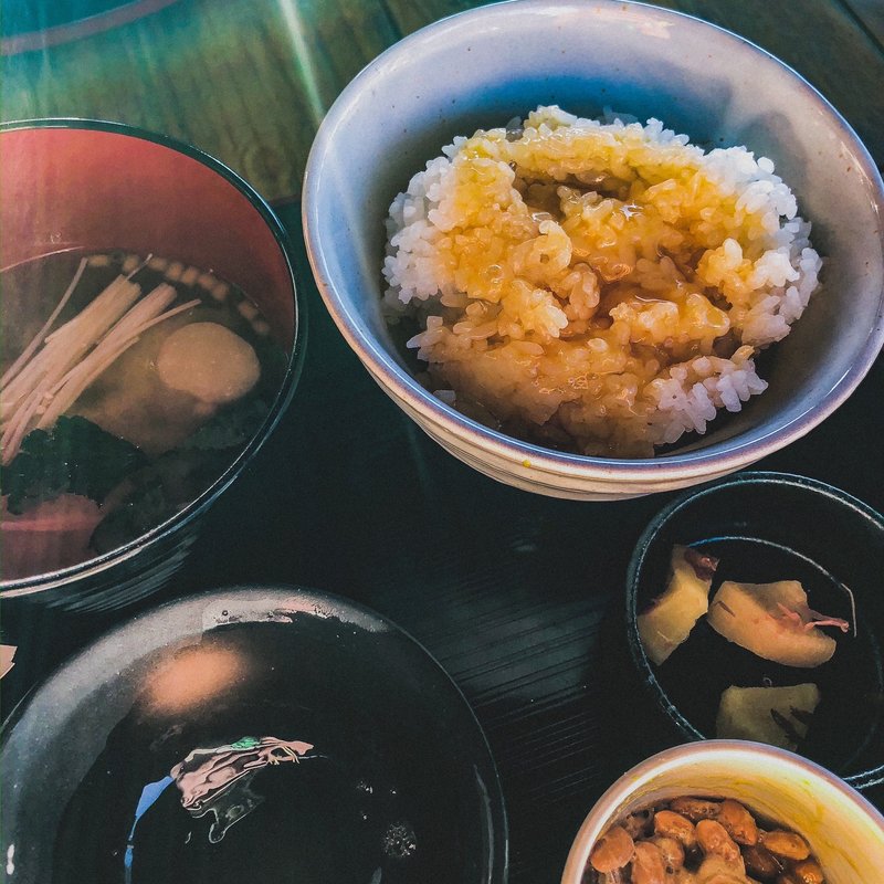 朝ごはん(ほったらかし温泉 )