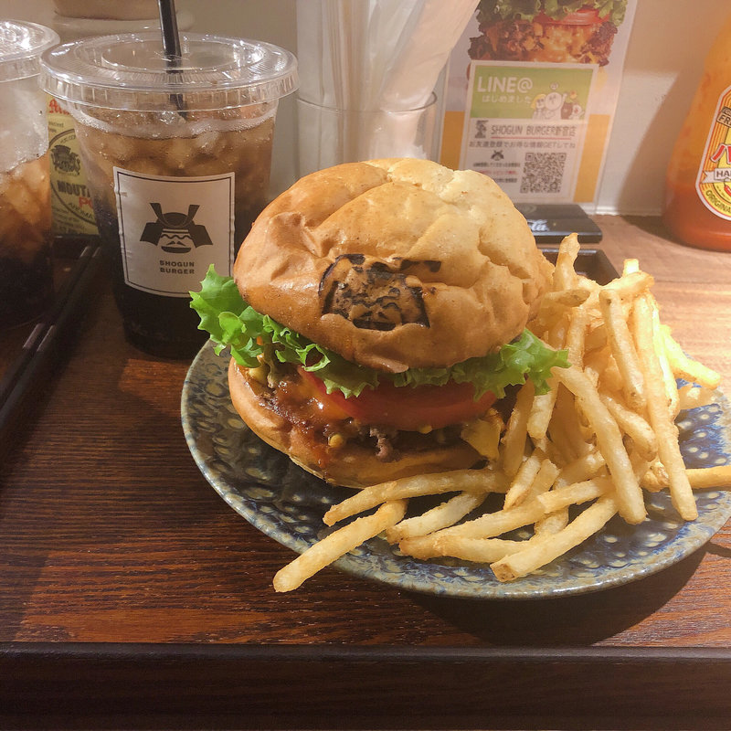 チーズバーガー(ショーグンバーガー)