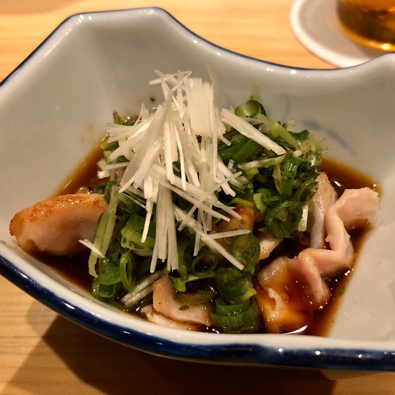 食道のポン酢和え(鳥さわ)