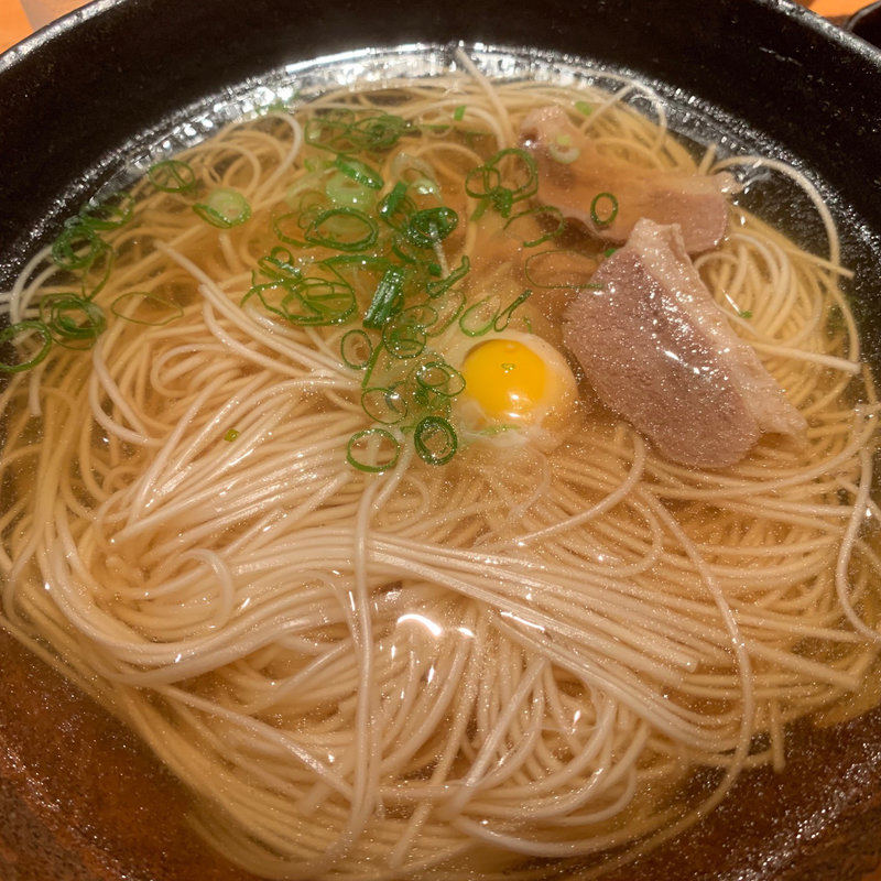 鴨にゅうめん(浜町 （はまちょう）)
