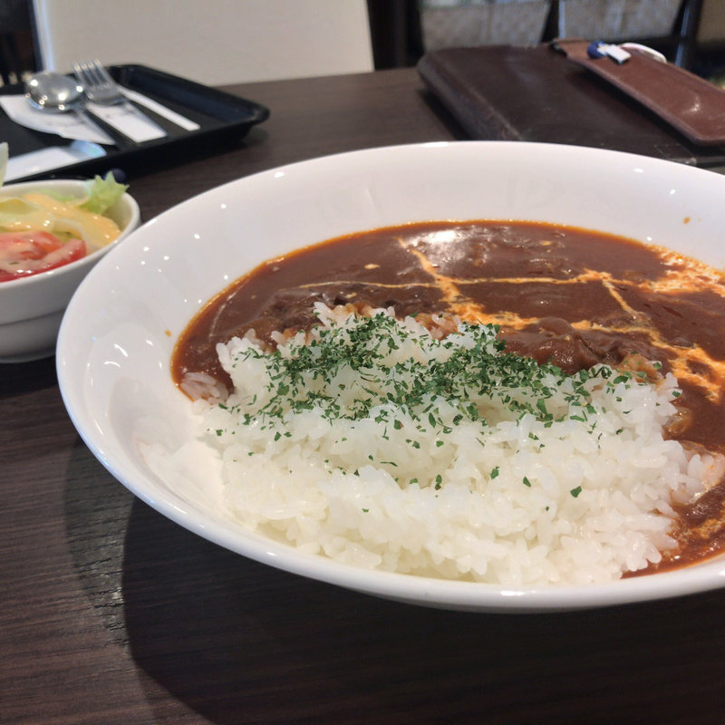 ハヤシライス(ミニサラダ/アイスコーヒー付)(テイスティカフェ)