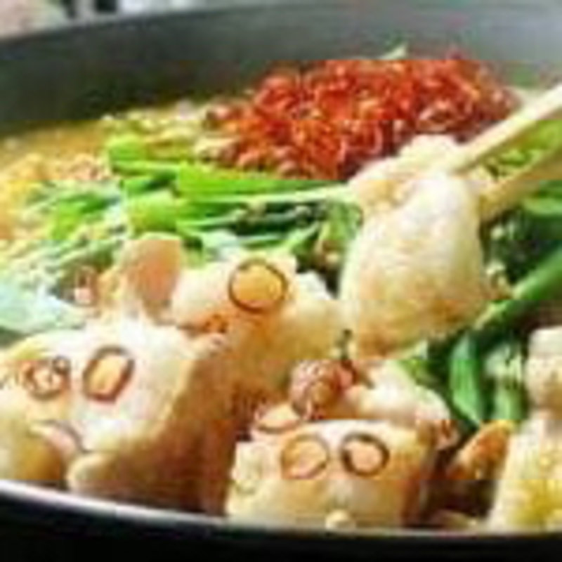 自家製モツ鍋(串焼き 合)